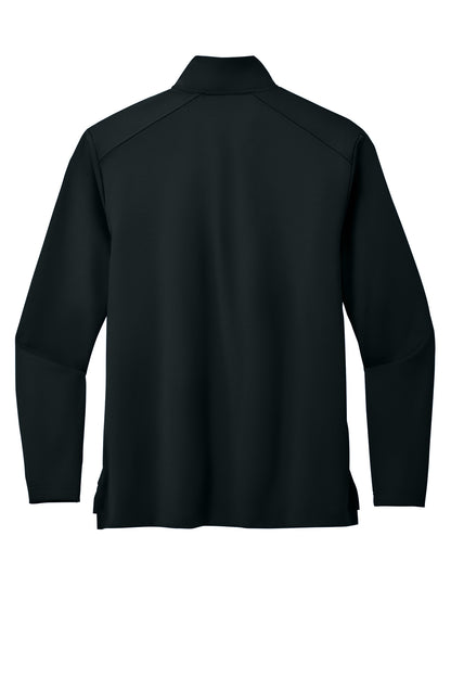 Custom Embroidered Port Authority Sweatshirts in Deep Black