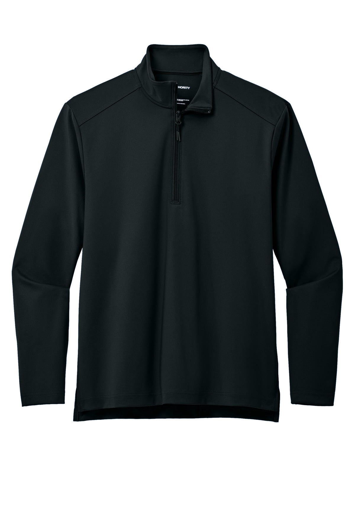 Custom Embroidered Port Authority Sweatshirts in Deep Black