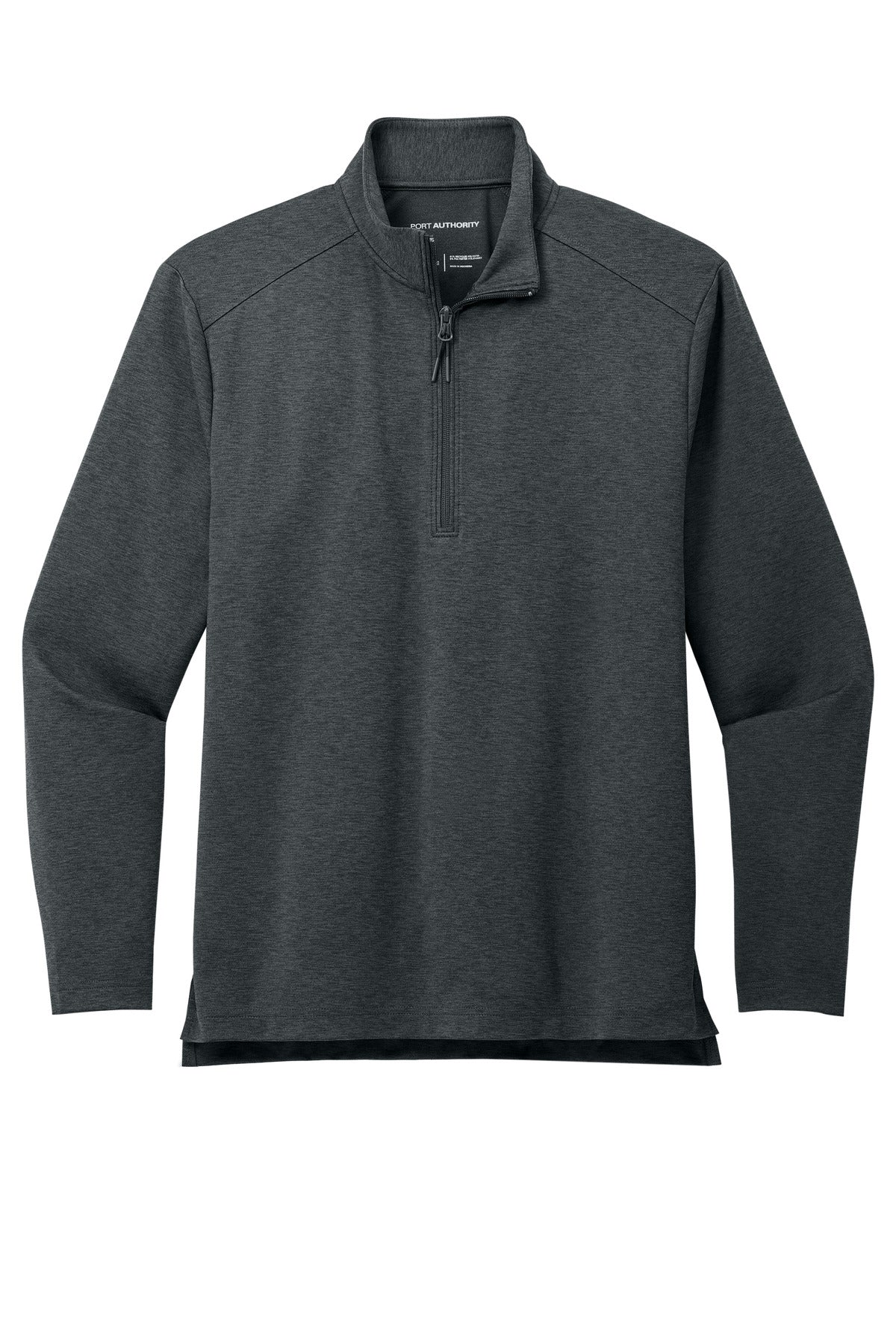 Custom Embroidered Port Authority Sweatshirts in Grey Steel Heather