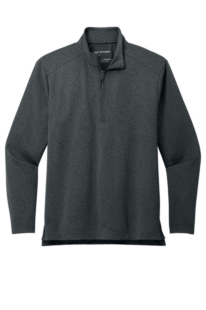 Custom Embroidered Port Authority Sweatshirts in Grey Steel Heather