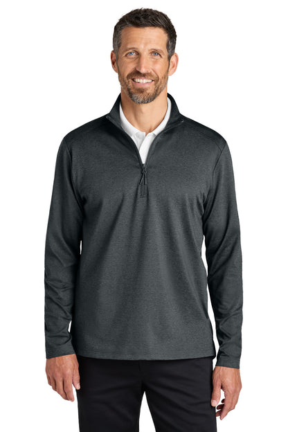 Custom Embroidered Port Authority Sweatshirts in Grey Steel Heather