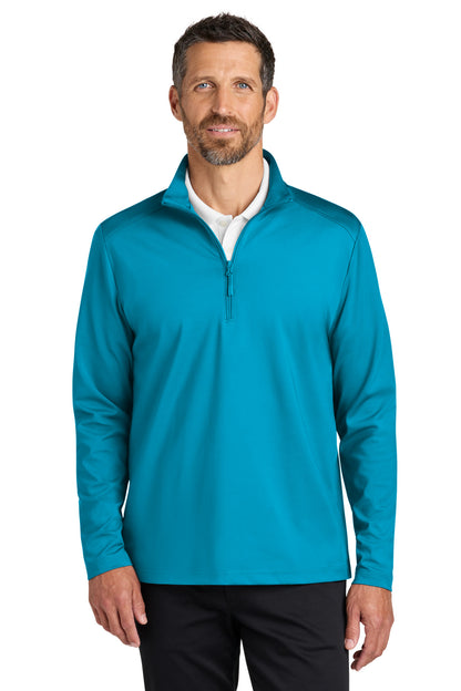 Custom Embroidered Port Authority Sweatshirts in Parcel Blue