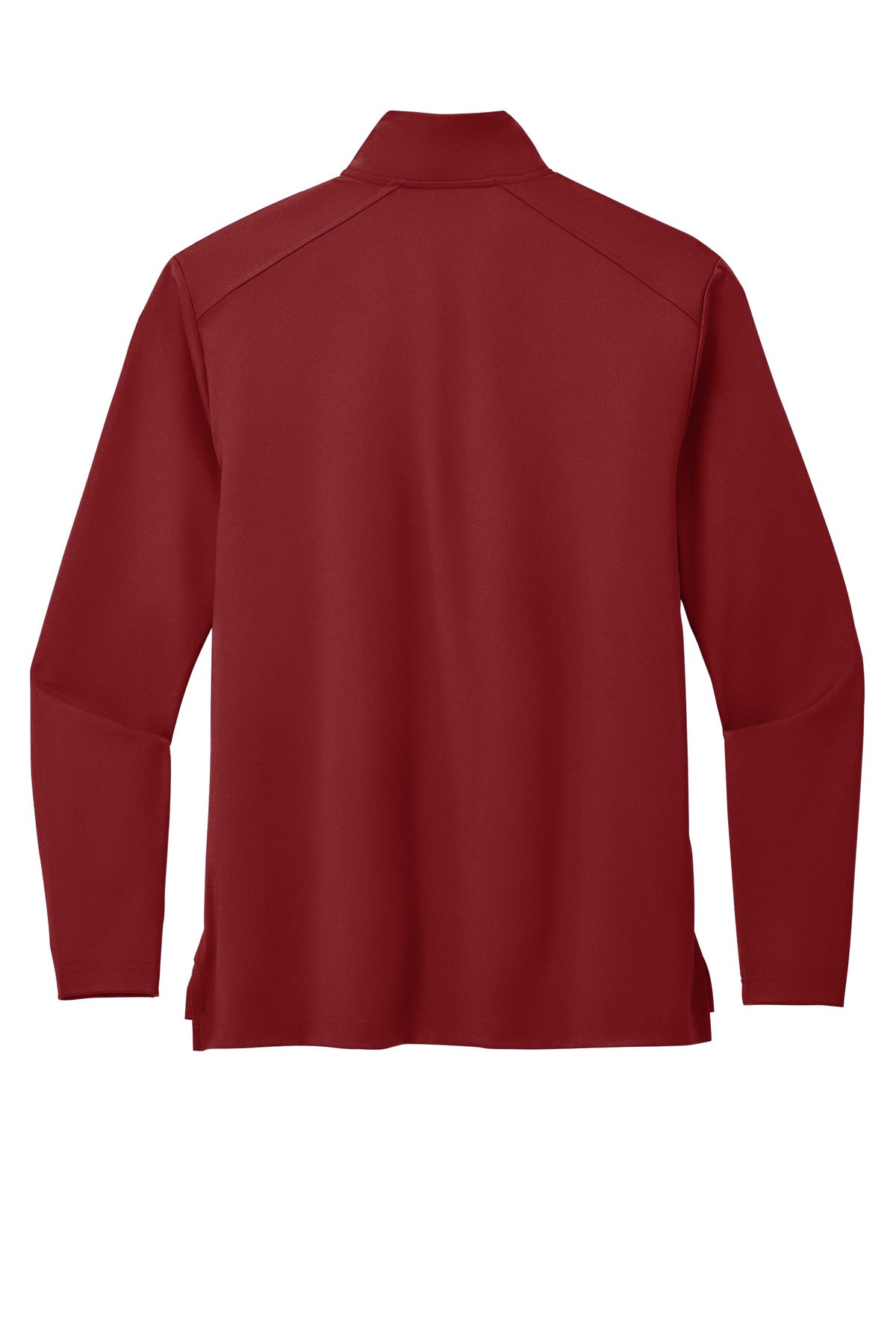 Custom Embroidered Port Authority Sweatshirts in Rich Red