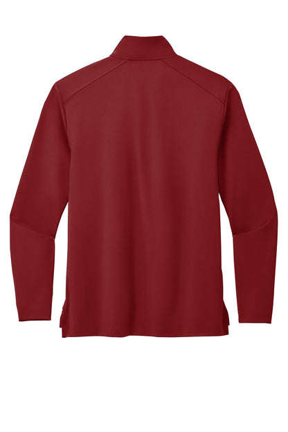 Custom Embroidered Port Authority Sweatshirts in Rich Red