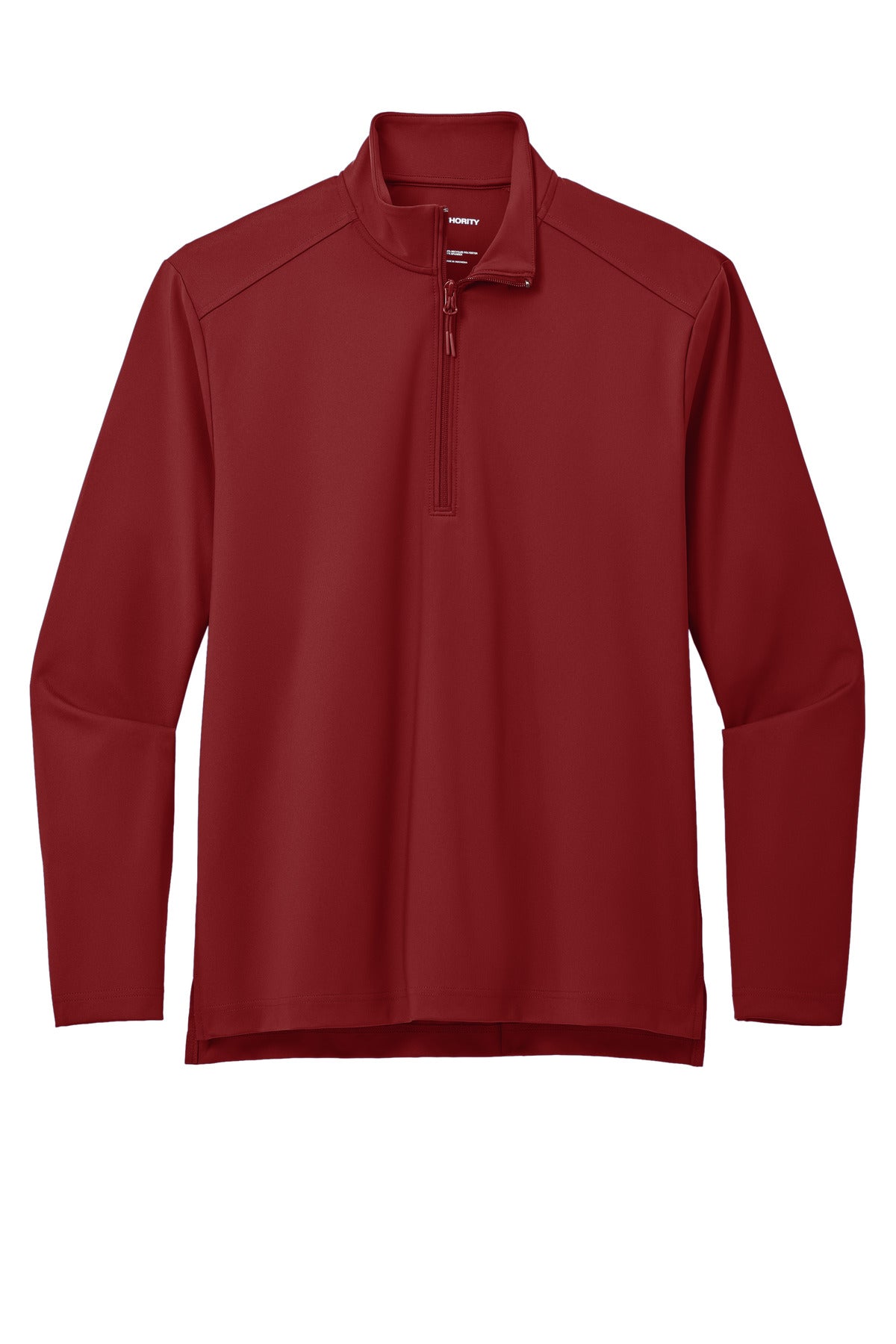 Custom Embroidered Port Authority Sweatshirts in Rich Red