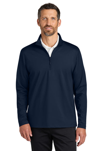 Custom Embroidered Port Authority Sweatshirts in True Navy