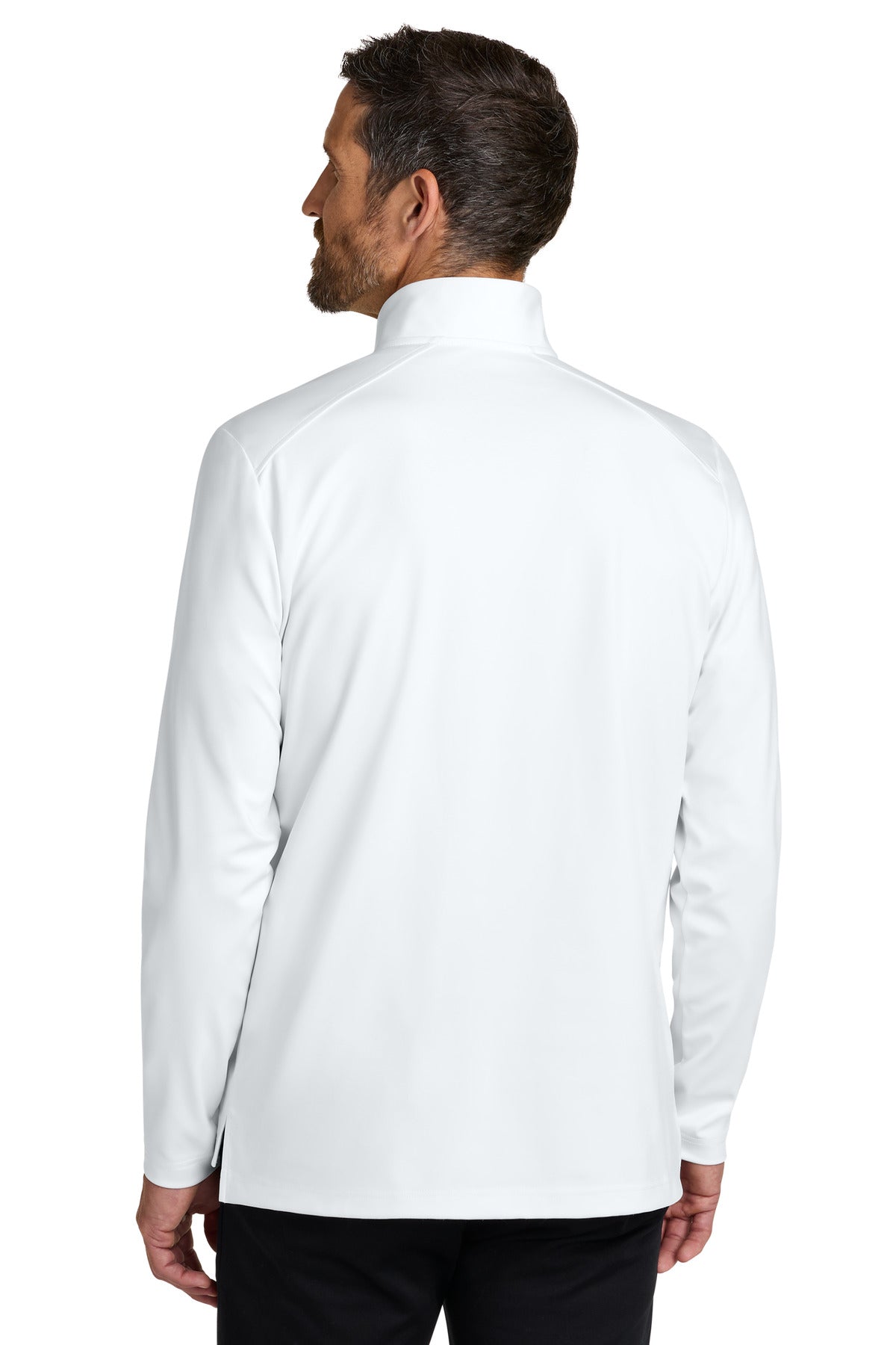 Custom Embroidered Port Authority Sweatshirts in White