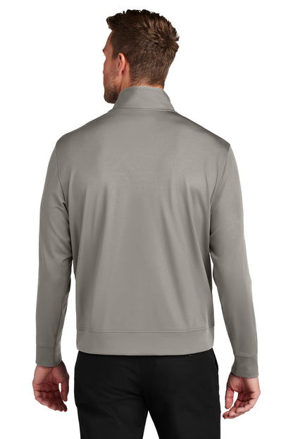 Custom Embroidered Port Authority C-FREE Double Knit Full-Zip K881,Smoke Grey