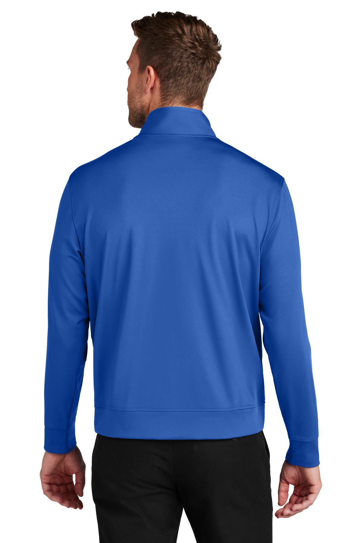 Custom Embroidered Port Authority C-FREE Double Knit Full-Zip K881,True Royal