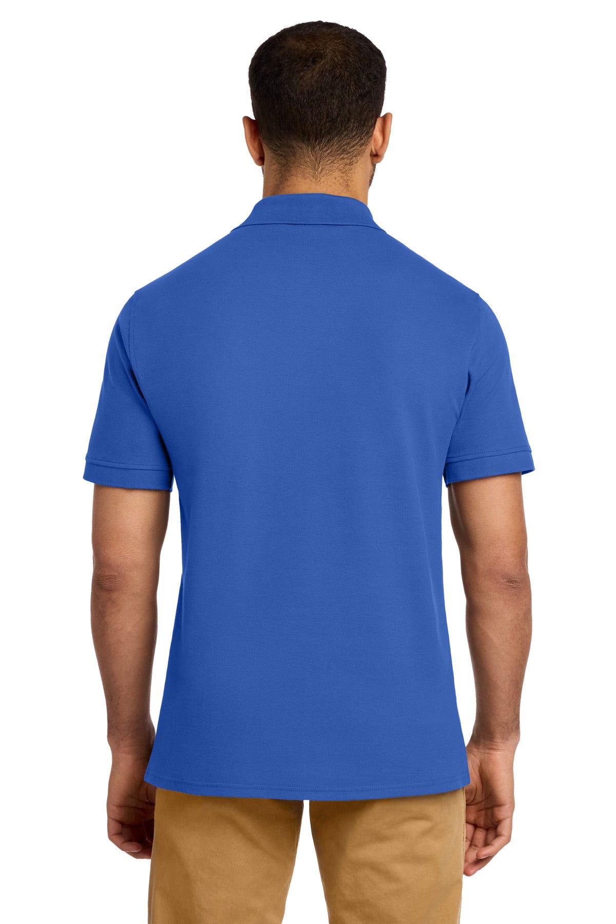 Custom Embroidered Port & Co Polos in Royal