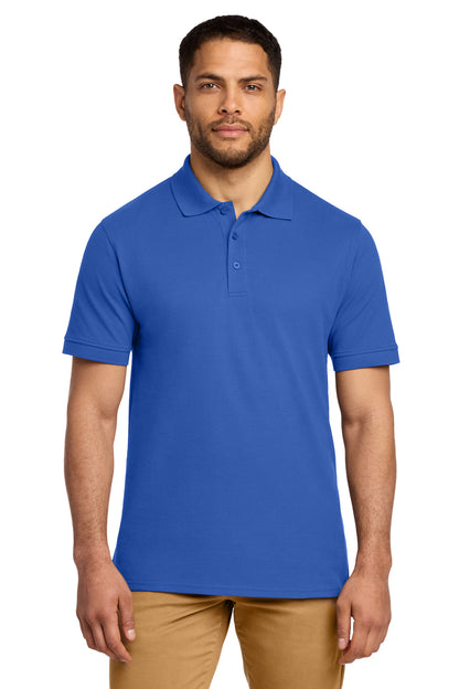 Custom Embroidered Port & Co Polos in Royal