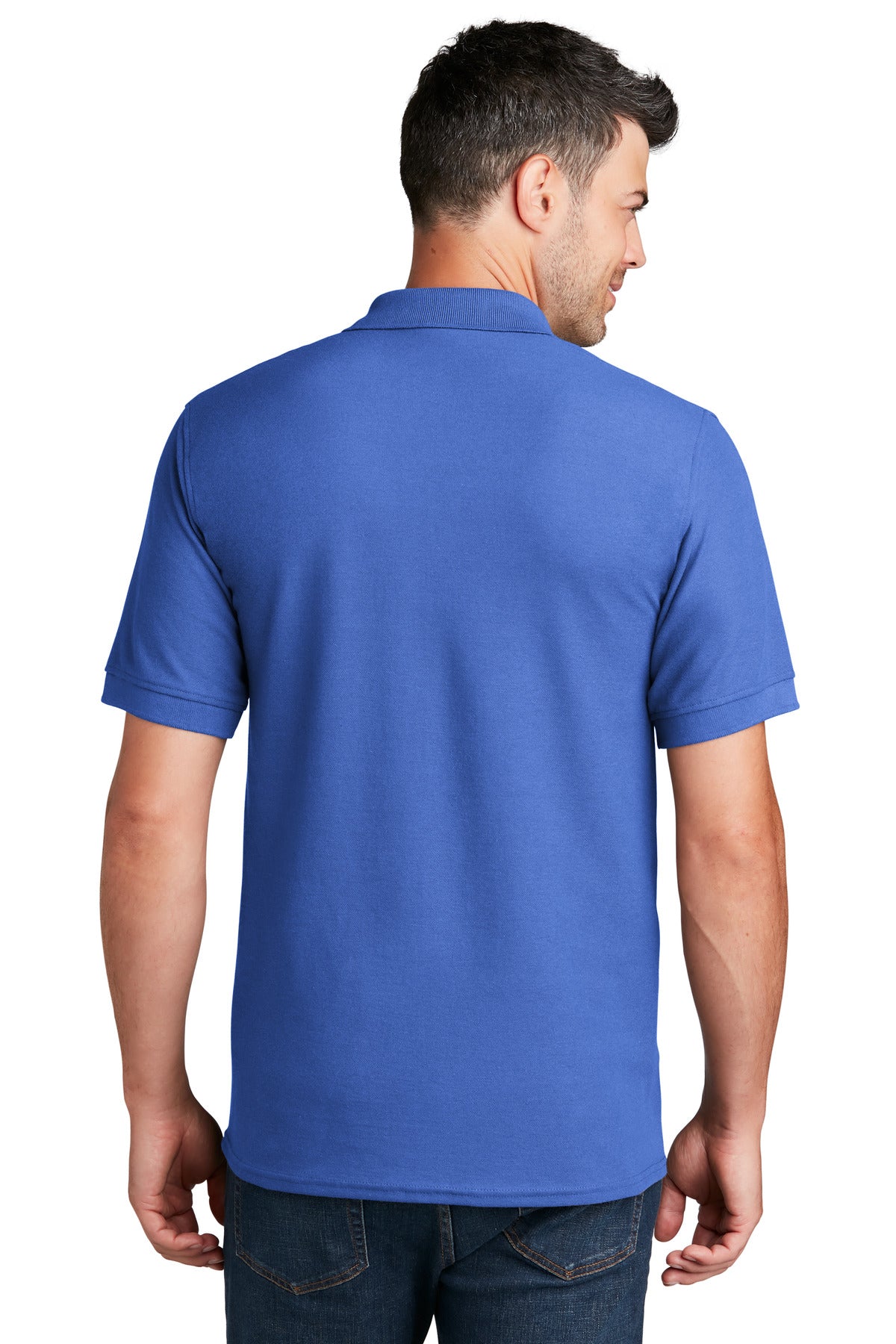 Custom Embroidered Port & Company Core Blend Pique Polo. KP155,Royal