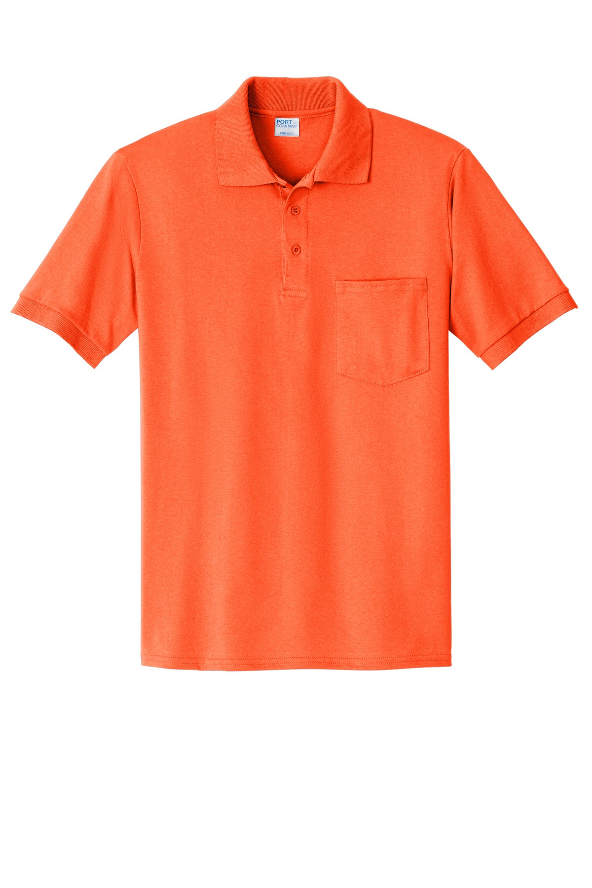 Port & Company Core Blend Jersey Knit Pocket Polo. KP55P