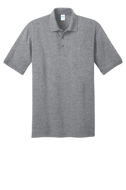 Custom Embroidered Port & Co Polos/Knits in Athletic Heather