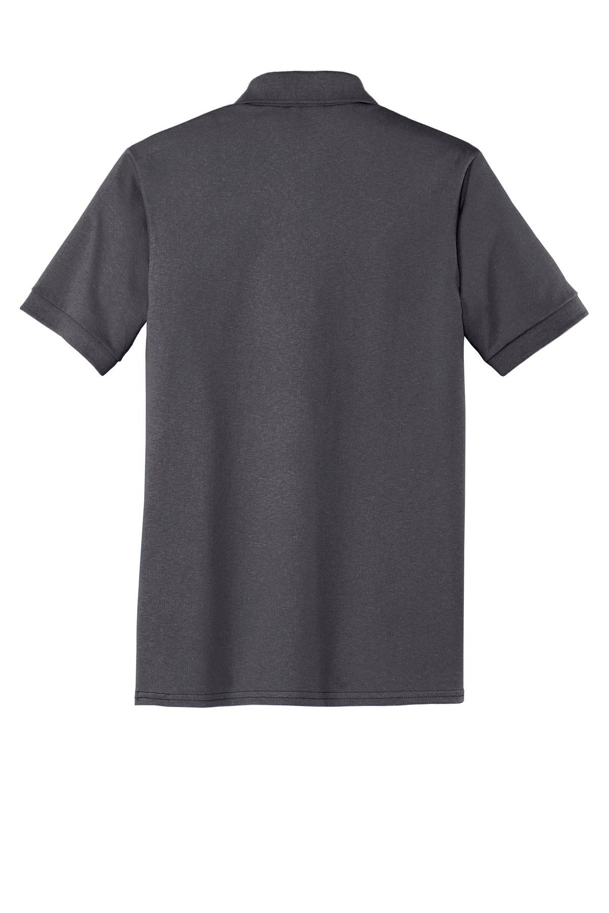 Custom Embroidered Port & Co Polos/Knits in Charcoal