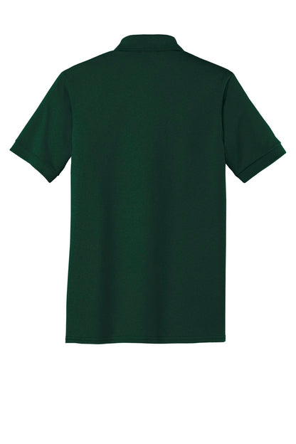 Custom Embroidered Port & Co Polos/Knits in Dark Green
