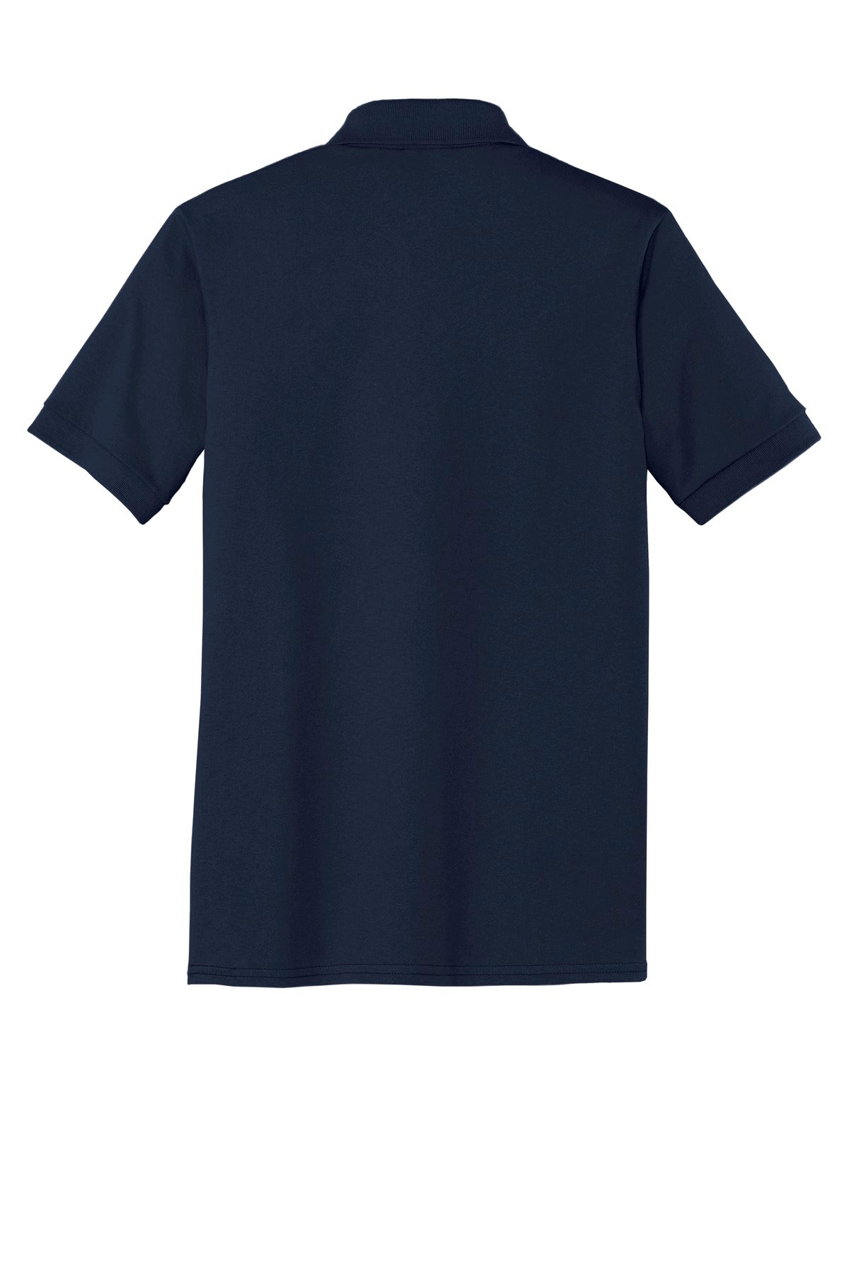 Custom Embroidered Port & Co Polos/Knits in Deep Navy