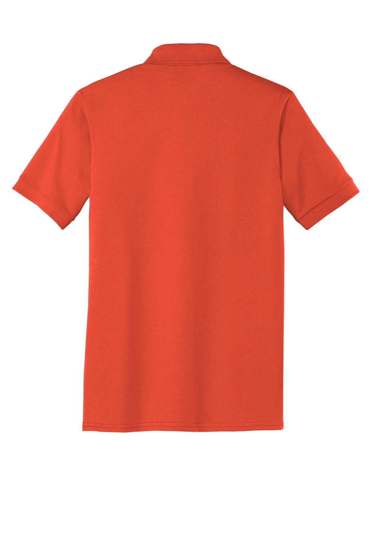 Custom Embroidered Port & Co Polos/Knits in Orange