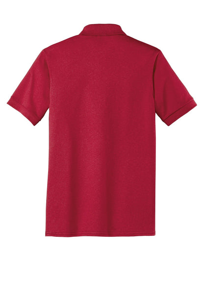 Custom Embroidered Port & Co Polos/Knits in Red