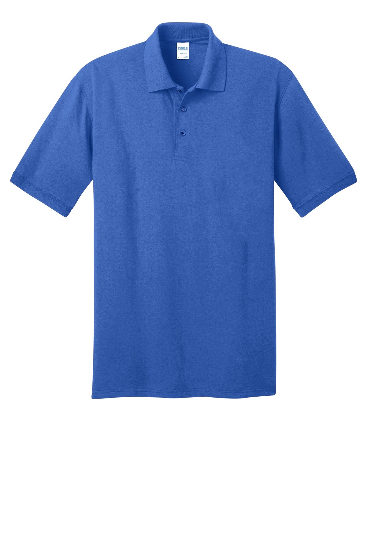 Custom Embroidered Port & Co Polos/Knits in Royal
