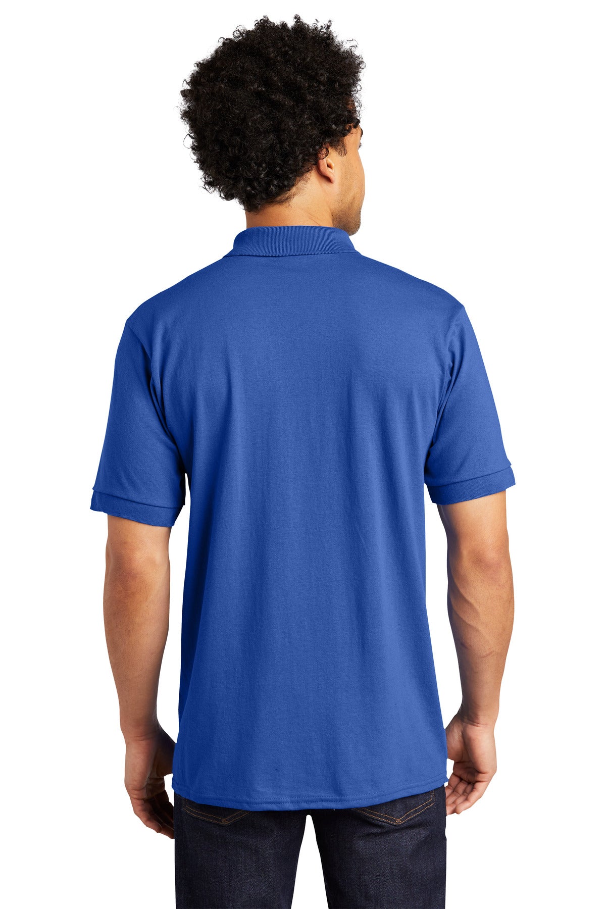 Custom Embroidered Port & Company Tall Core Blend Jersey Knit Polo. KP55T,Royal