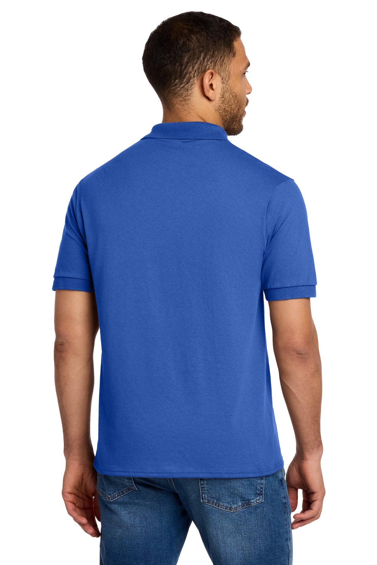Custom Embroidered Port & Co Polos/Knits in Royal