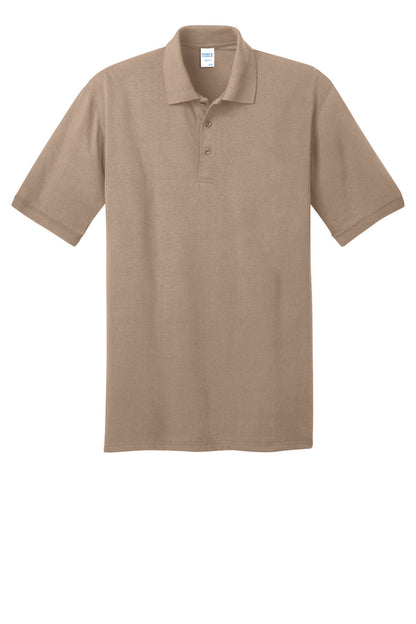 Custom Embroidered Port & Co Polos/Knits in Sand