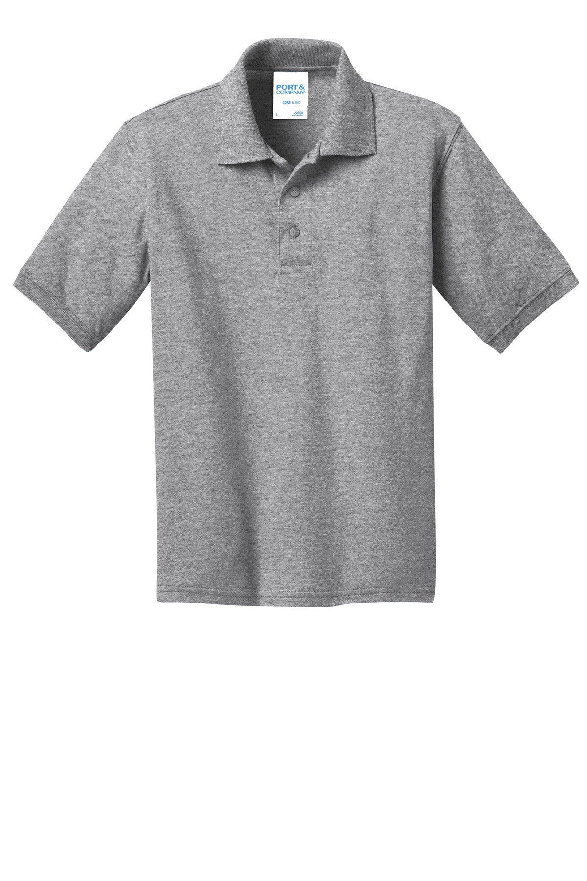 Port & Company Youth Core Blend Jersey Knit Polo. KP55Y