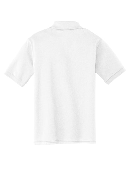 Port & Company Youth Core Blend Jersey Knit Polo. KP55Y