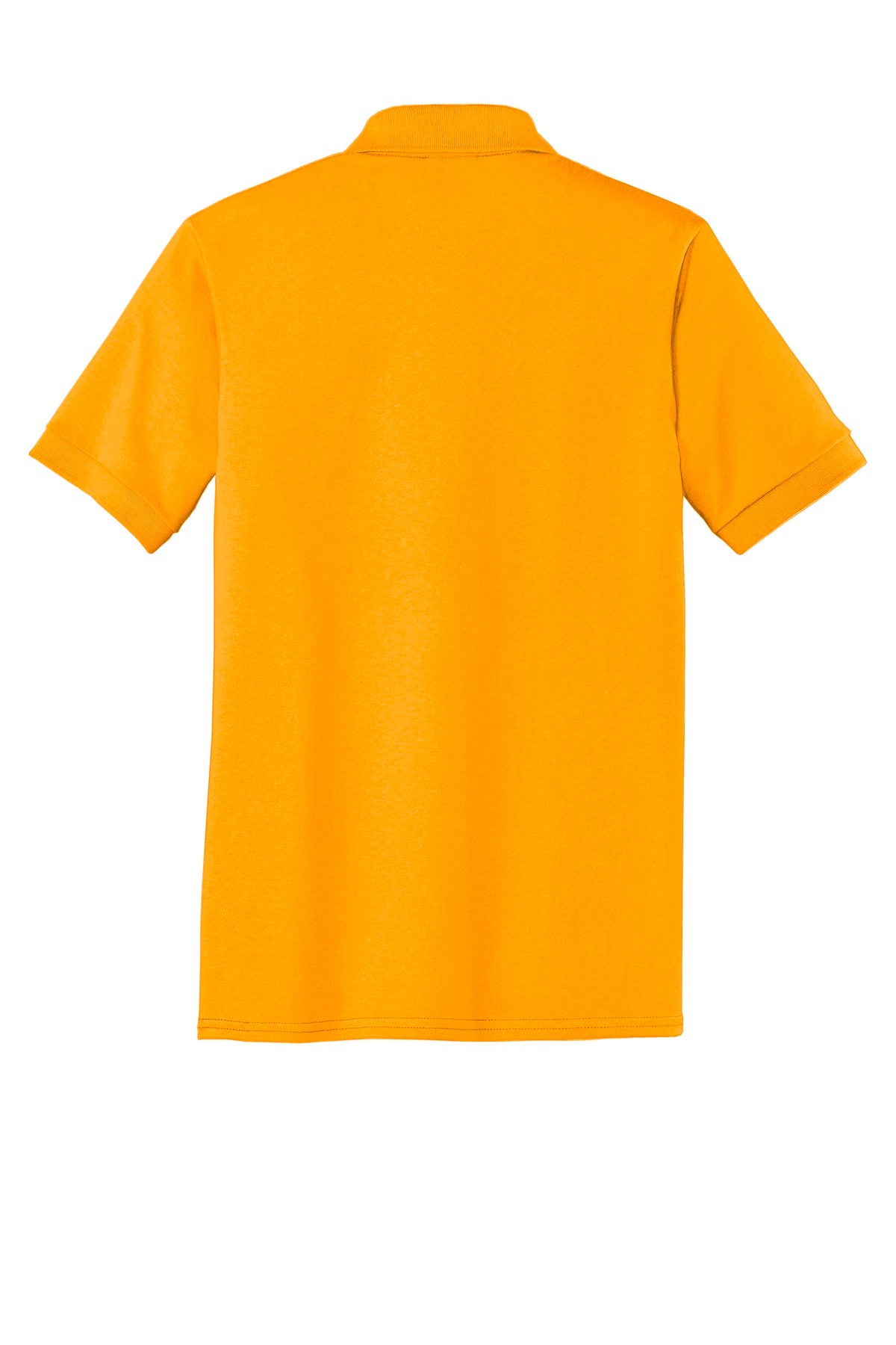 Custom Embroidered Port & Co Polos in Gold