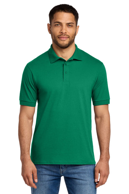Custom Embroidered Port & Co Polos in Kelly