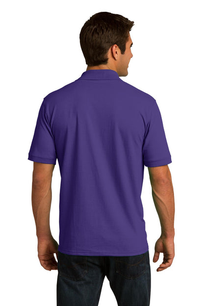Custom Embroidered Port & Company Tall Core Blend Jersey Knit Polo. KP55T,Purple