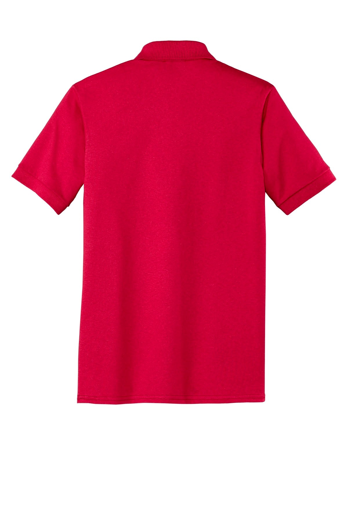 Custom Embroidered Port & Co Polos in Red