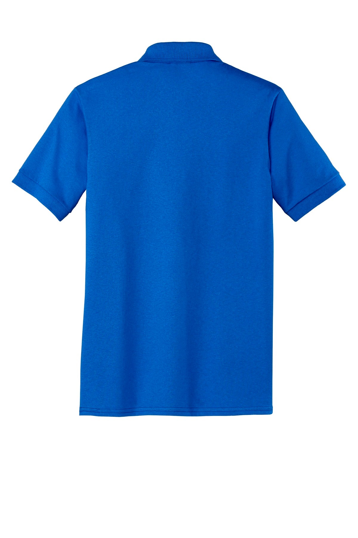 Custom Embroidered Port & Co Polos in Royal