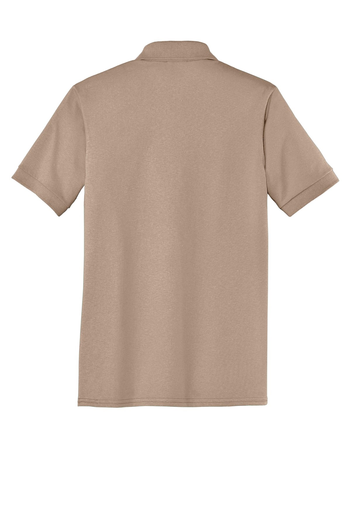Port & Company Core Blend Jersey Knit Polo. KP55 Sand
