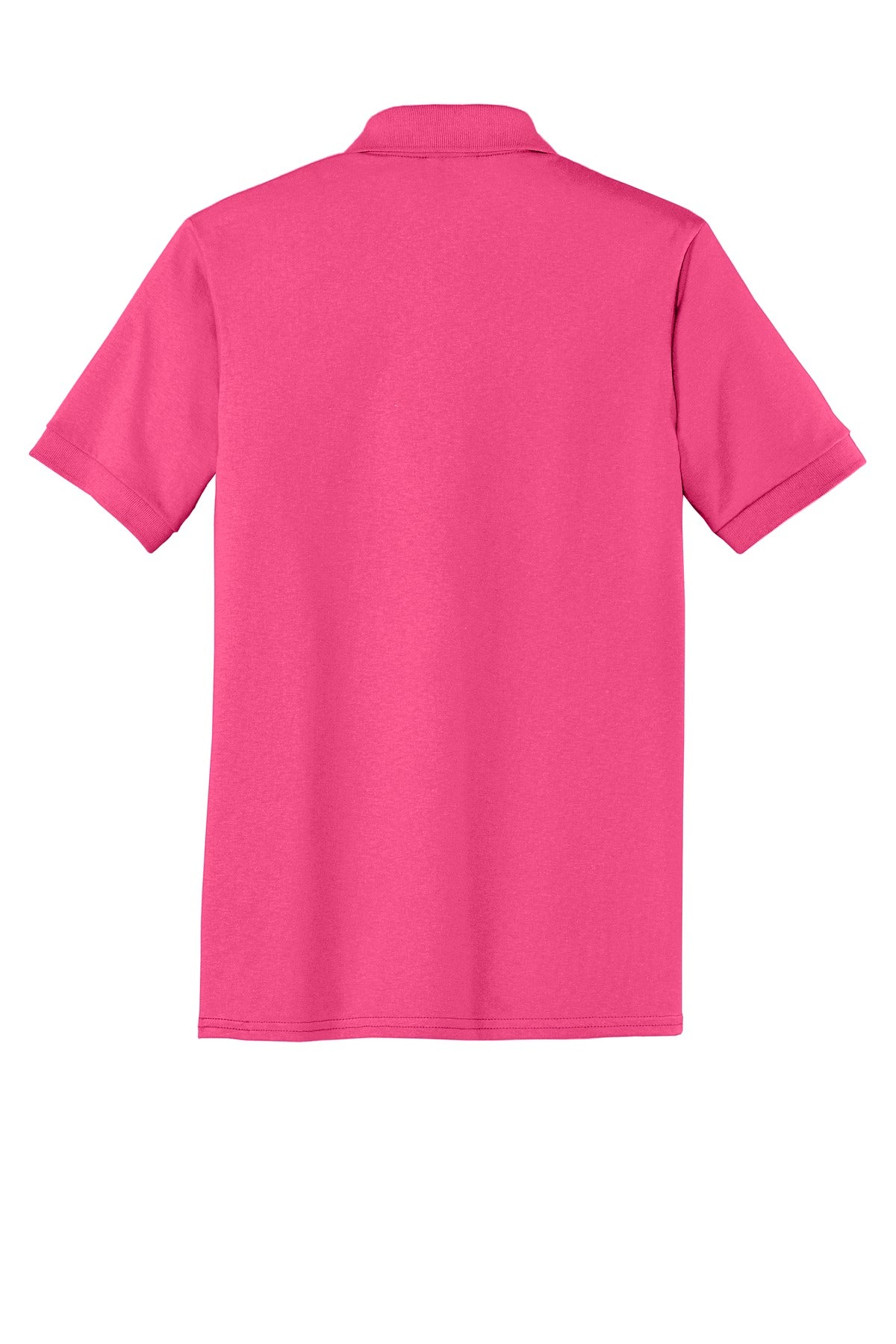 Custom Embroidered Port & Co Polos in Sangria
