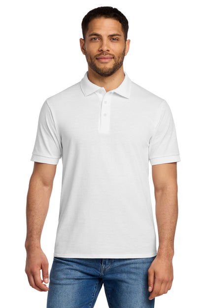 Custom Embroidered Port & Co Polos/Knits in White