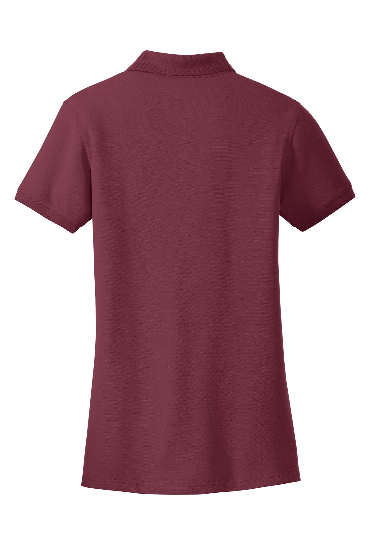 Custom Embroidered Port Authority Polos/Knits in Burgundy