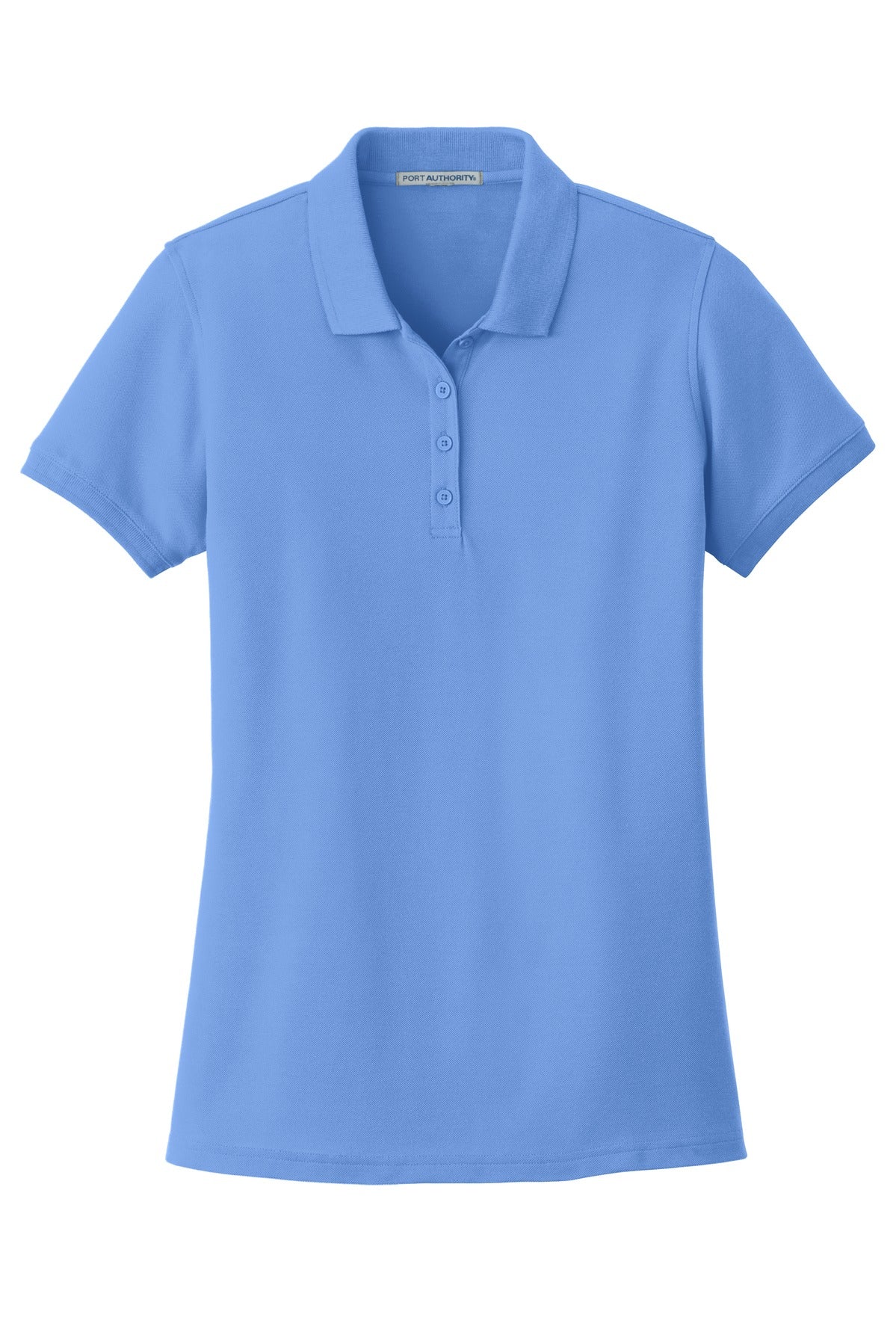 Custom Embroidered Port Authority Polos/Knits in Carolina Blue