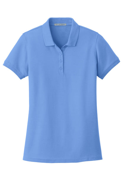 Custom Embroidered Port Authority Polos/Knits in Carolina Blue