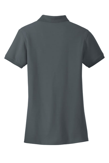 Port Authority Women's Core Classic Pique Polo. L100 Graphite