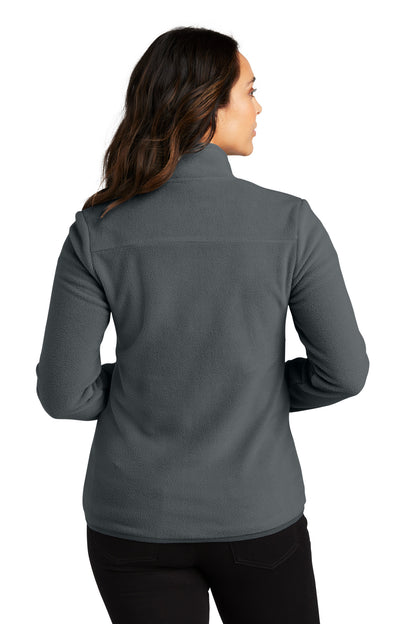 Custom Embroidered Port Authority Women's Connection Fleece Jacket L110,Charcoal