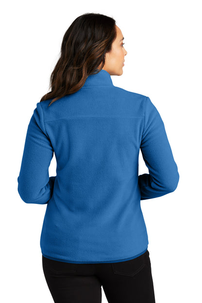 Custom Embroidered Port Authority Women's Connection Fleece Jacket L110,True Blue