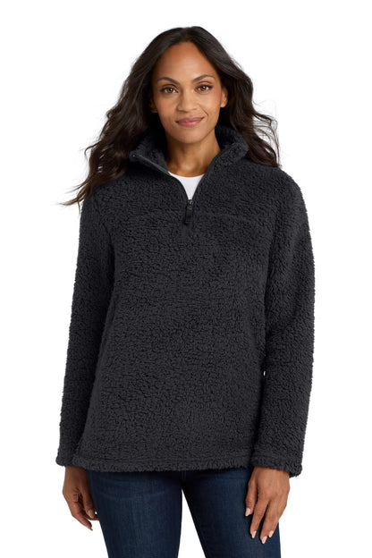 Custom Embroidered Port Authority Outerwear in Charcoal