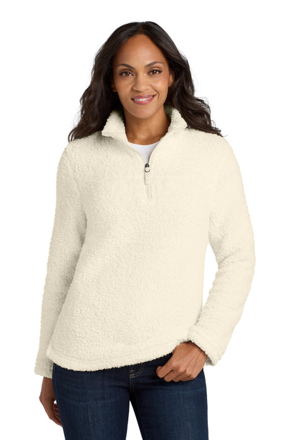 Custom Embroidered Port Authority Outerwear in Marshmallow