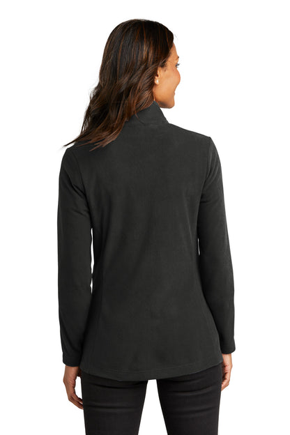 Custom Embroidered Port Authority Women's Accord Microfleece Jacket L151,Black