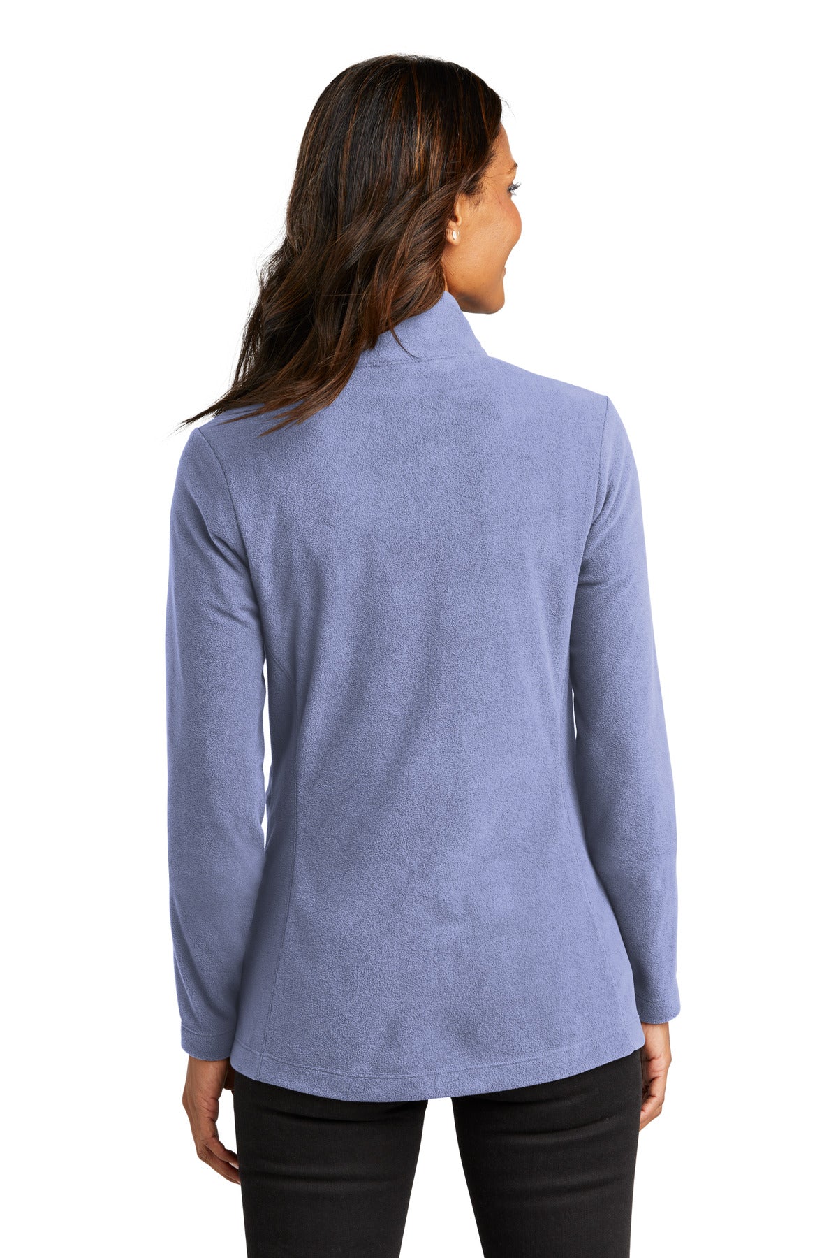 Custom Embroidered Port Authority Women's Accord Microfleece Jacket L151,Ceil Blue