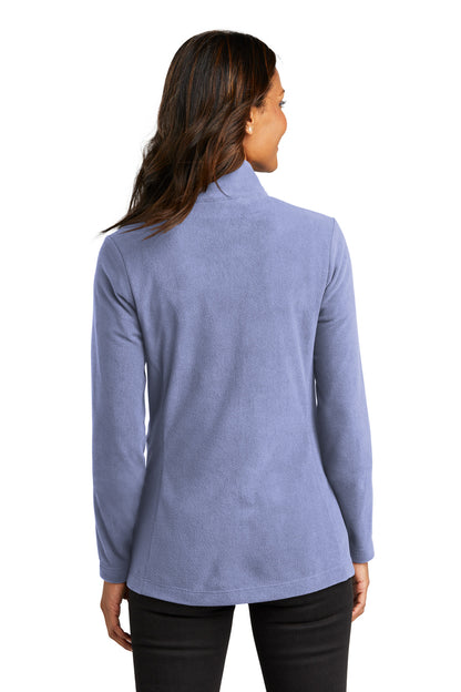 Custom Embroidered Port Authority Women's Accord Microfleece Jacket L151,Ceil Blue