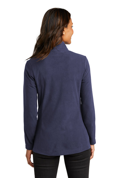 Custom Embroidered Port Authority Women's Accord Microfleece Jacket L151,Navy