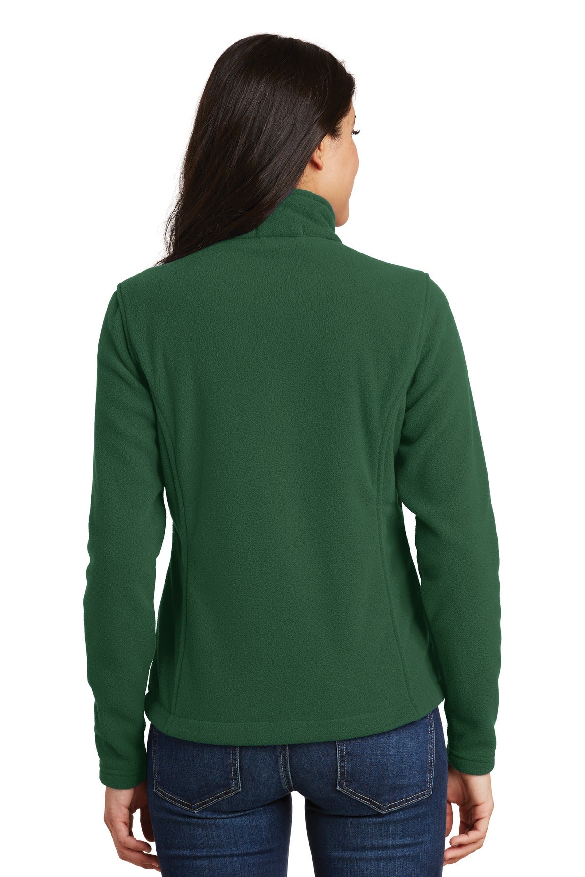 Custom Embroidered Port Authority Women's Value Fleece Jacket. L217,Forest Green